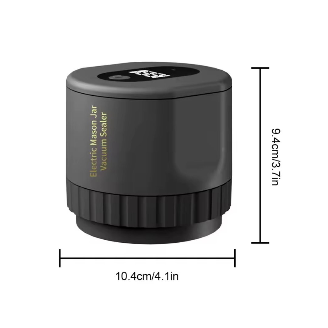 Mason Jar Vacuum Sealer - Electric Food Sealing Machine