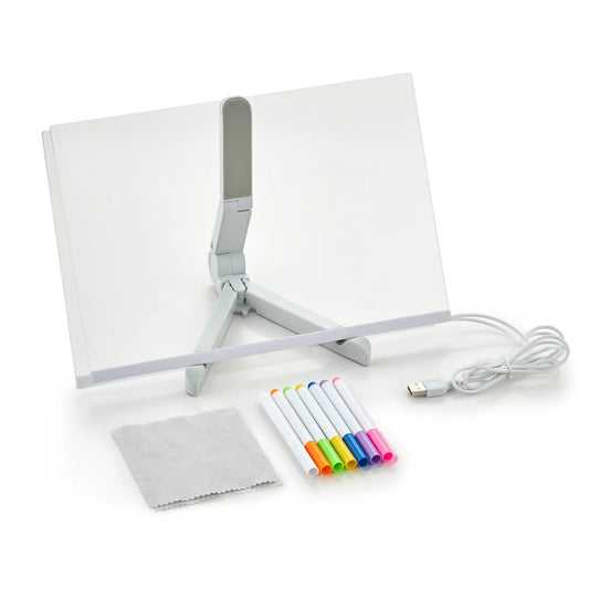 DIY acrylic fluorescent LED light board luminous writing message board billboard whiteboard drawing board rewritable